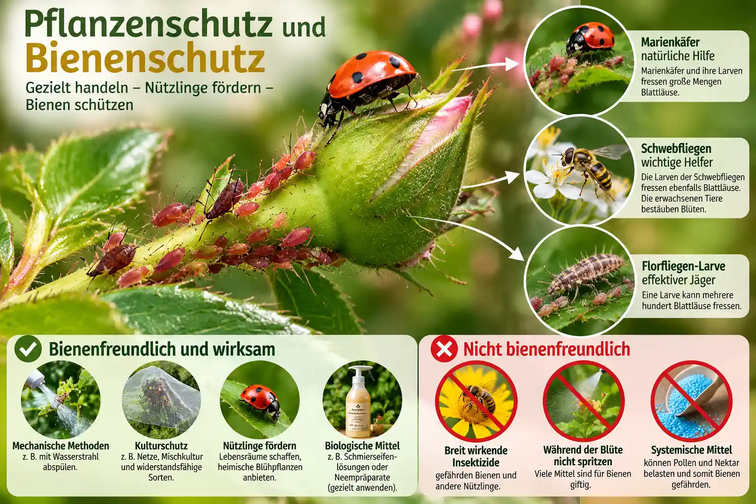 Pflanzenschutz und Bienenschutz