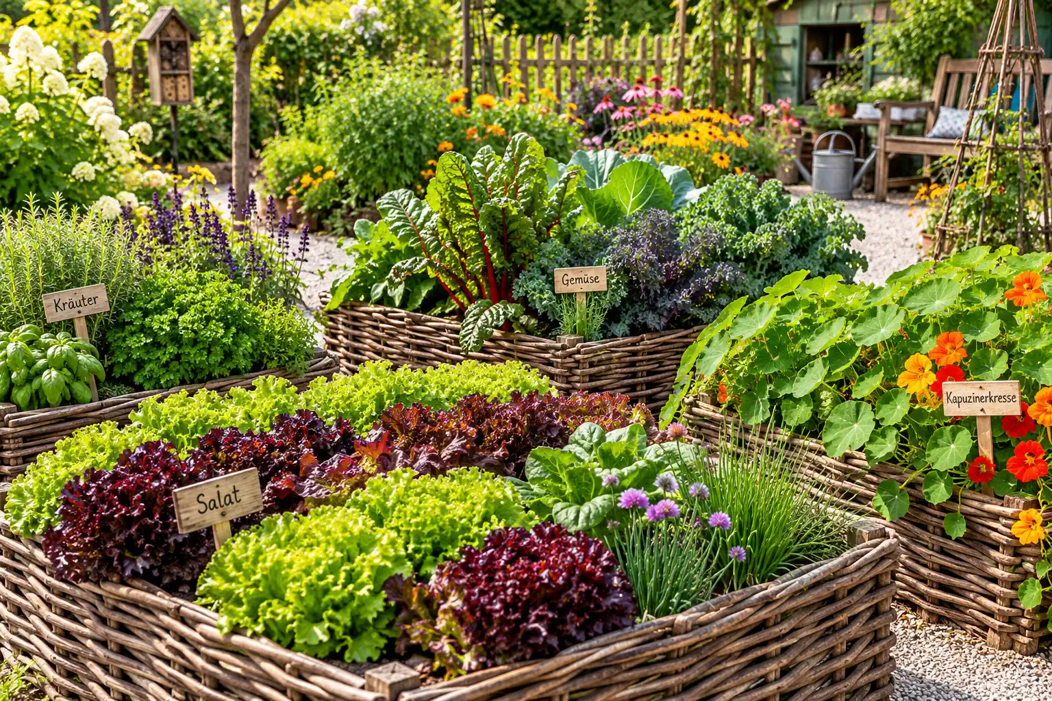 Schnecken werden sich aus einem naturnahen Kleingarten niemals vollständig entfernen lassen