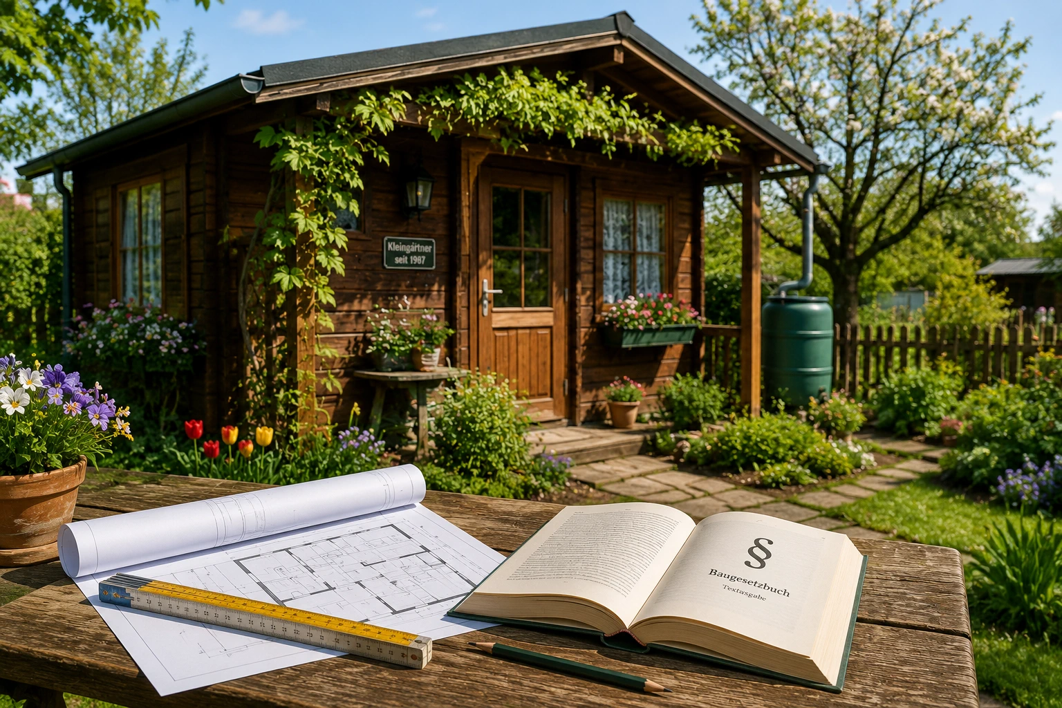 Hat meine Gartenlaube Bestandschutz?